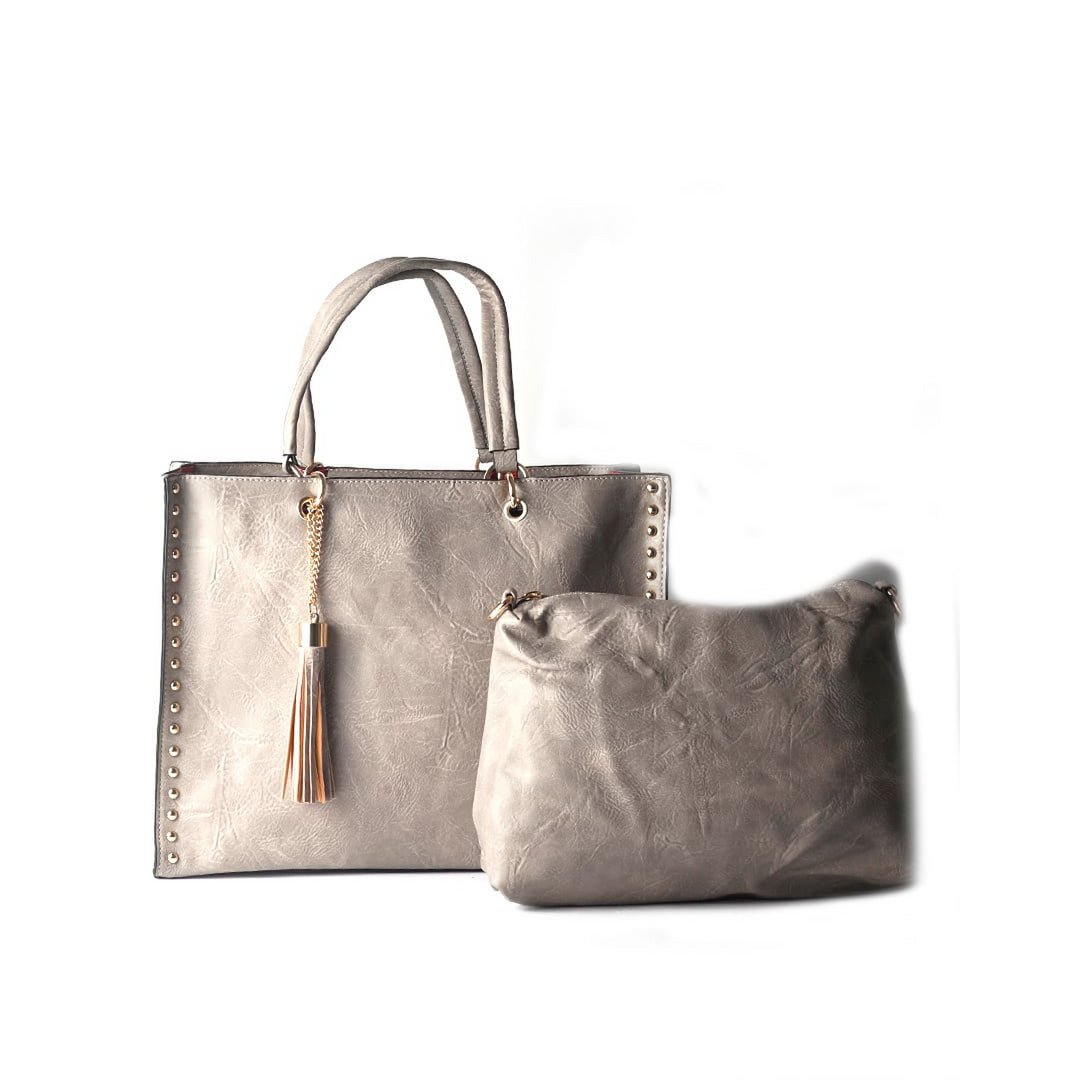 Handtasche aus Kunstleder mit Innentasche | 30068
