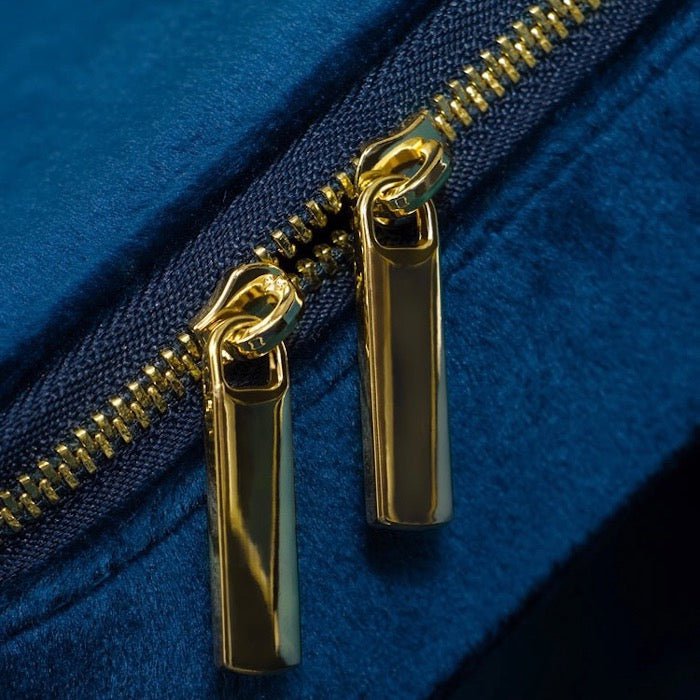 Duel Velvet Schmuckschatulle – Saphirblau