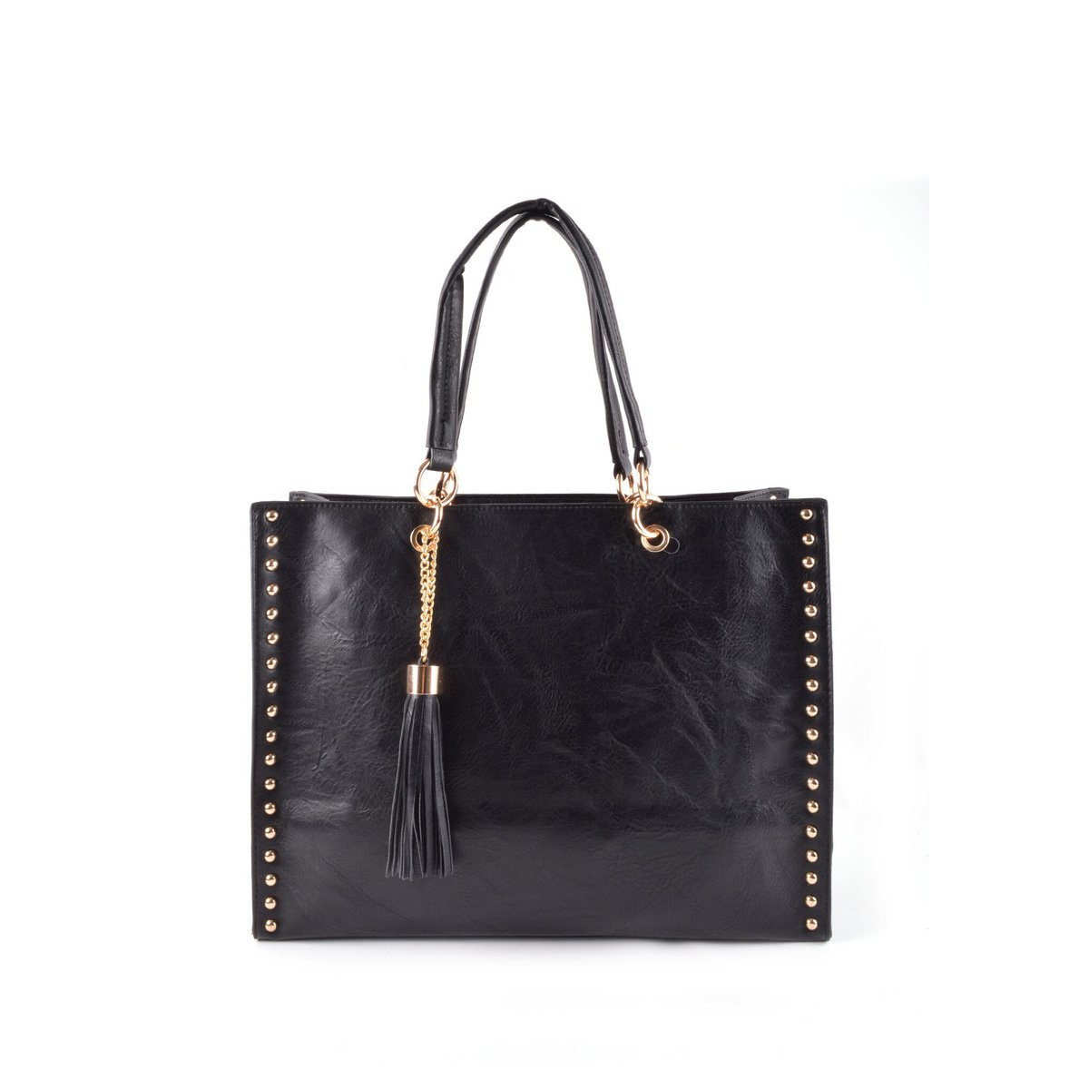 Handtasche aus Kunstleder mit Innentasche | 30068