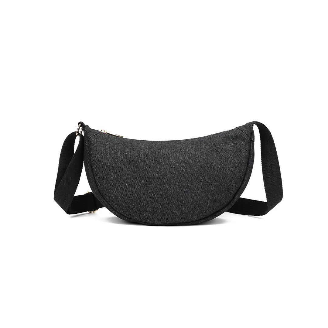 Umhängetasche aus Kunstleder | 40073 | Jeans