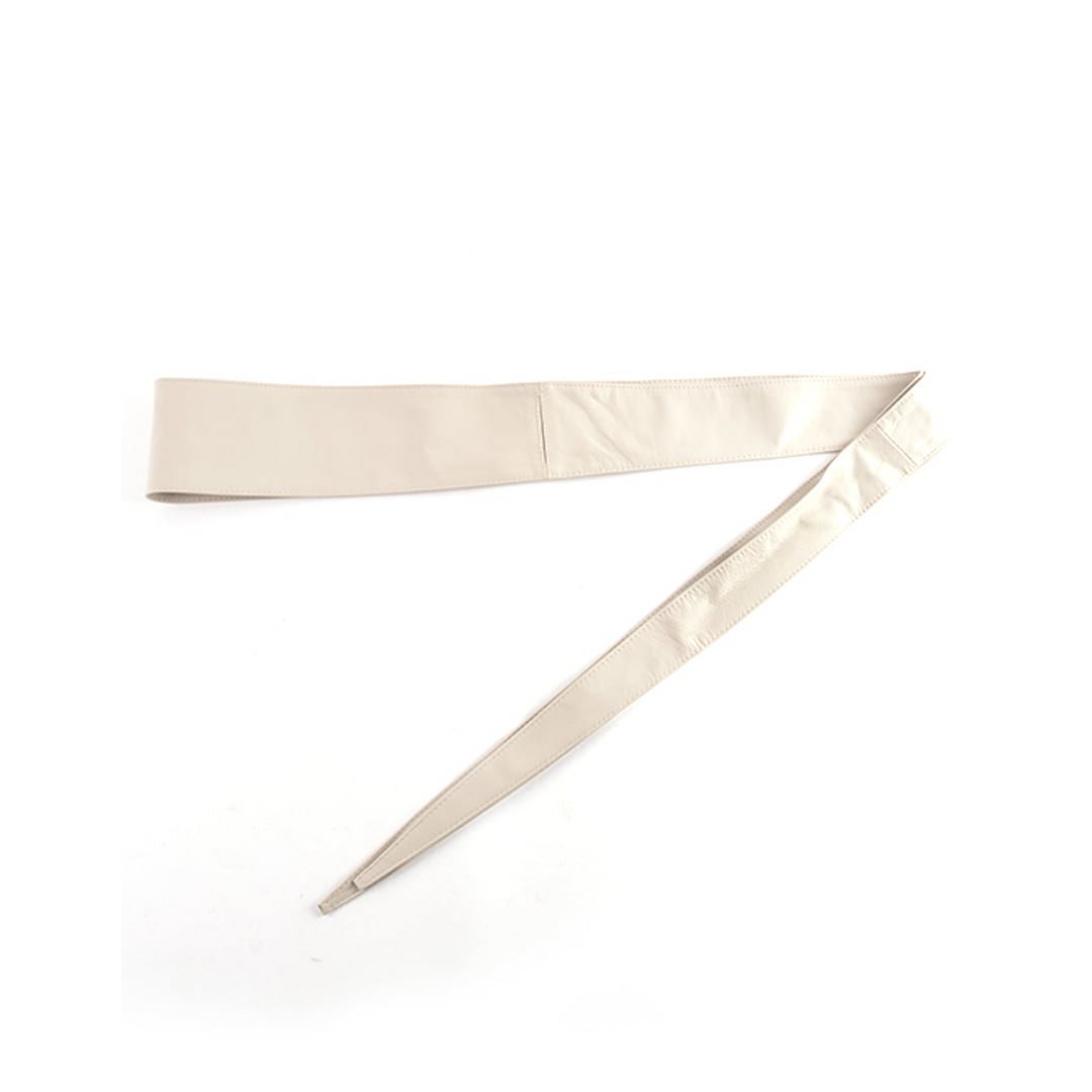 Knopfgürtel aus Leder | 700001