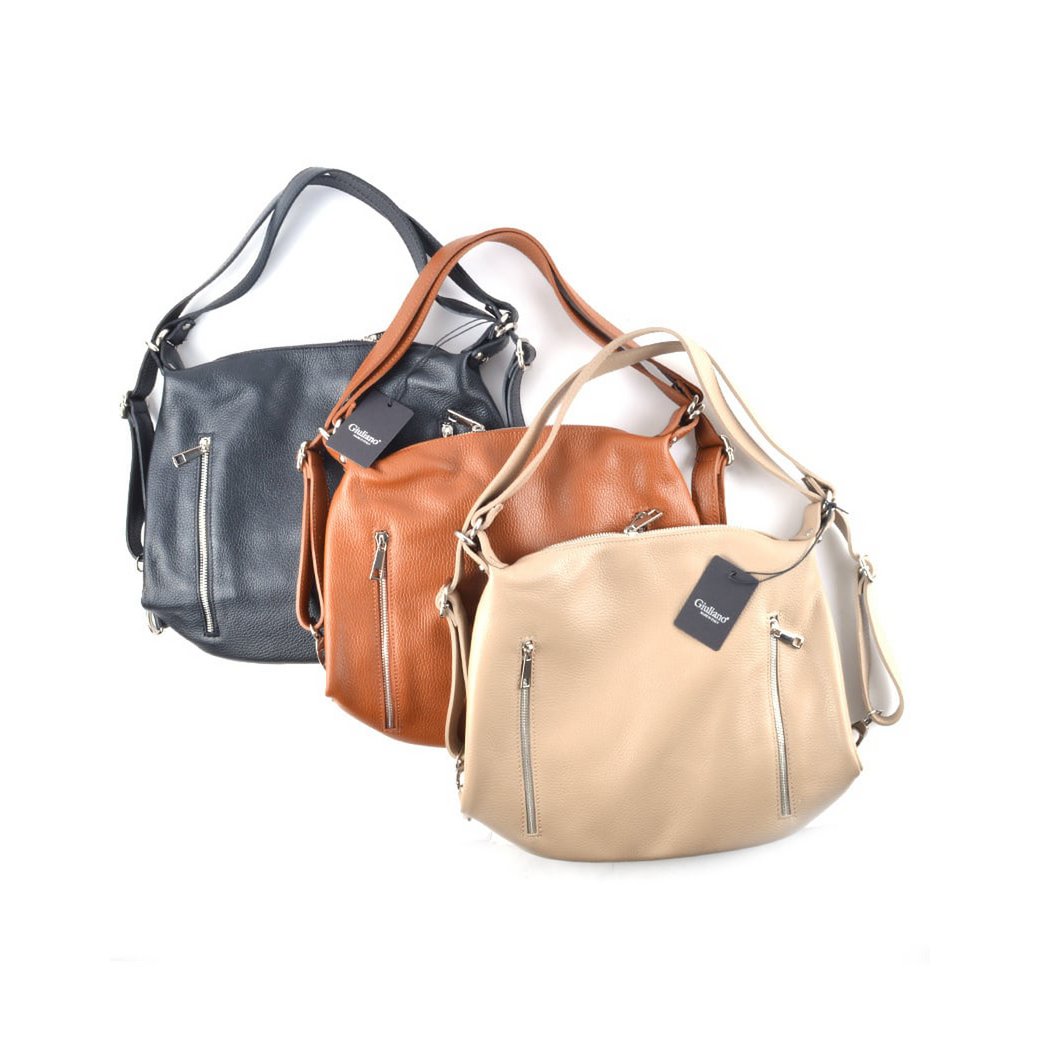 Lederrucksack/Umhängetasche | 552922