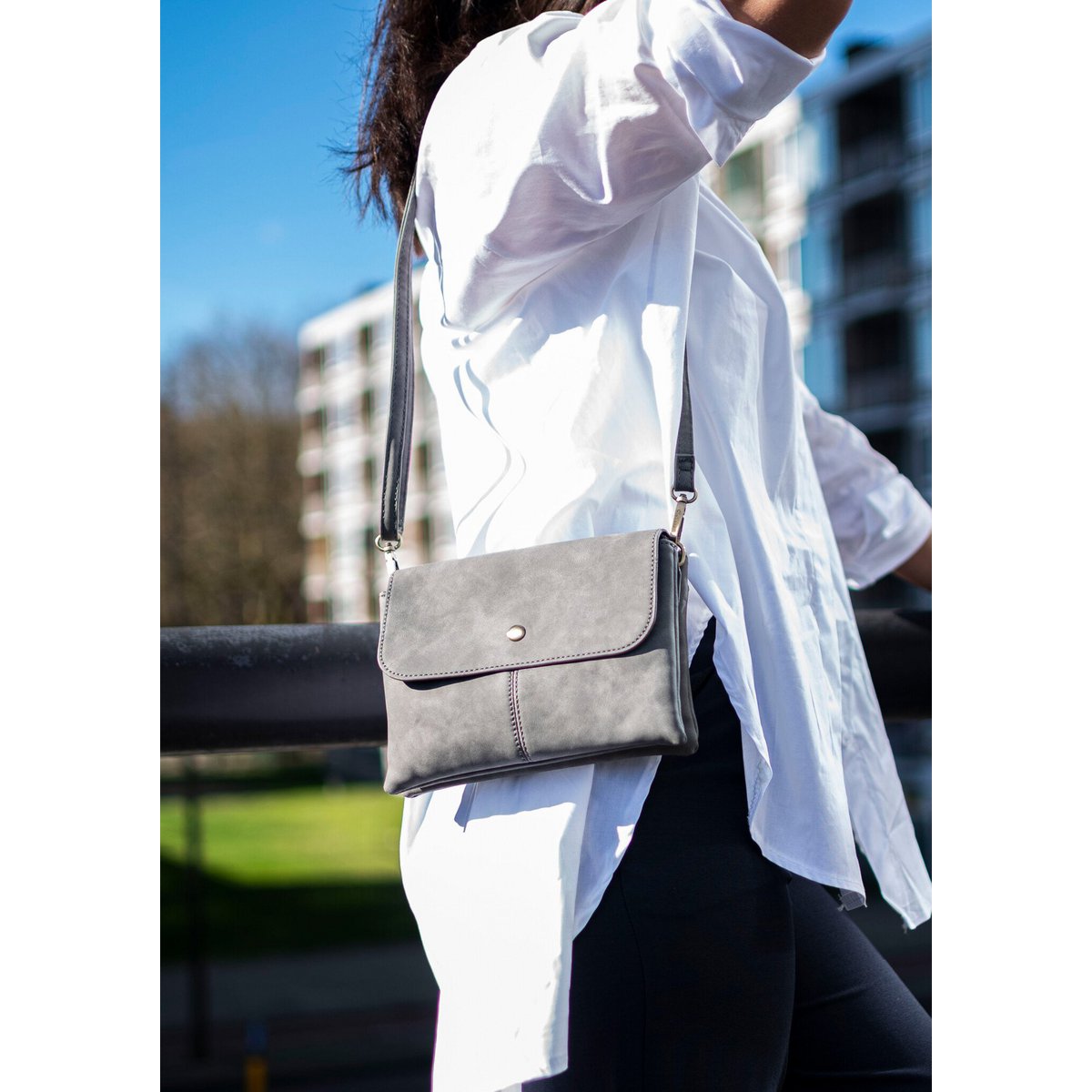 Kunstlederen clutch | 20103