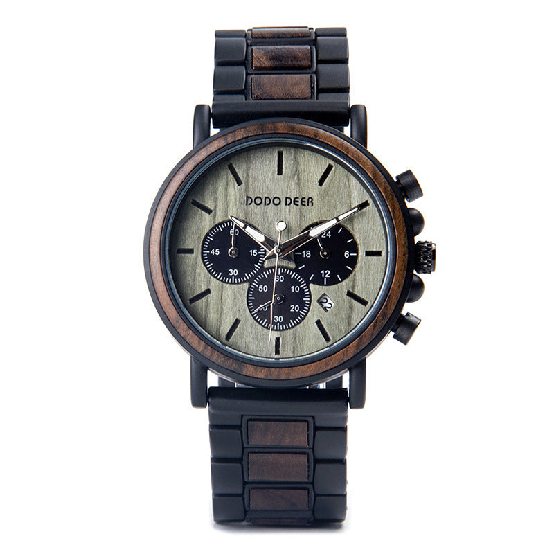 Luxus Holz Uhr