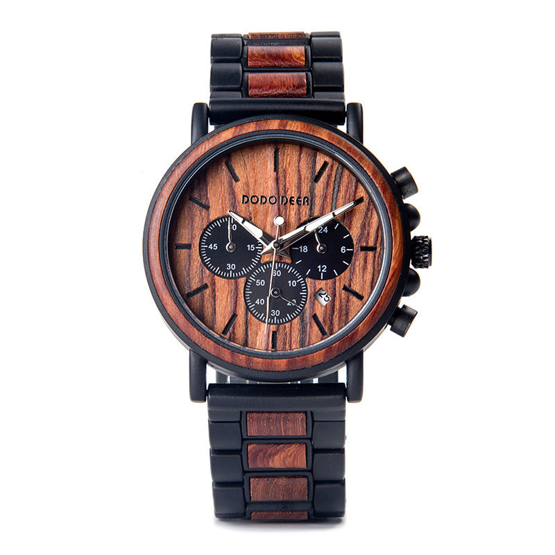 Luxus Holz Uhr