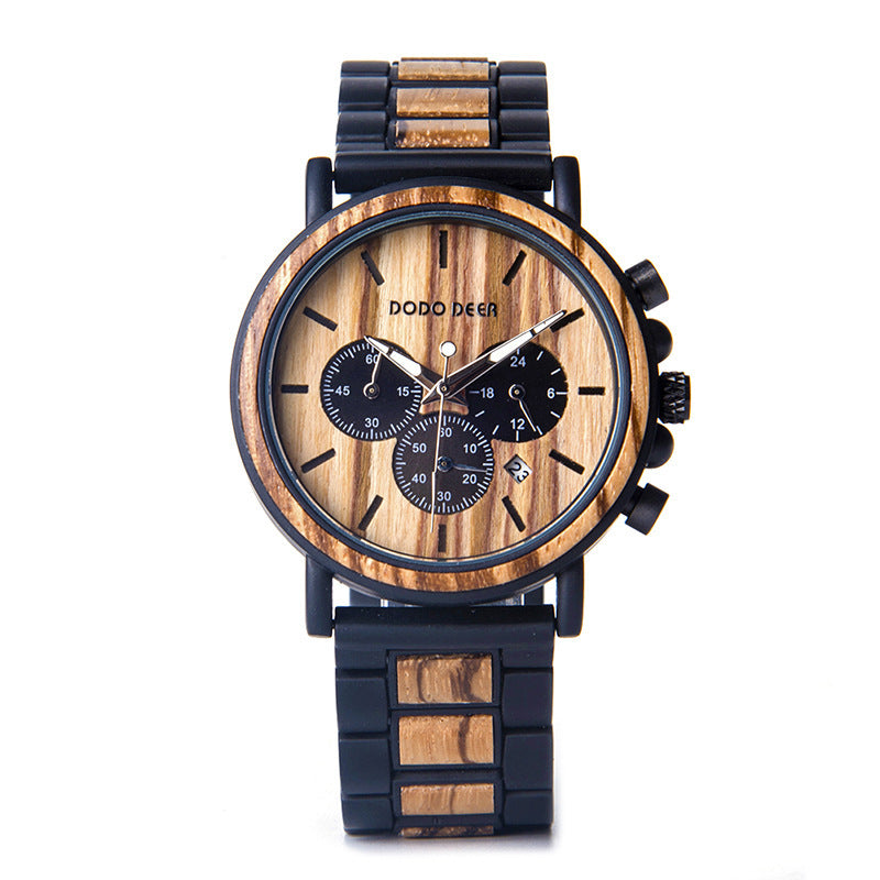 Luxus Holz Uhr