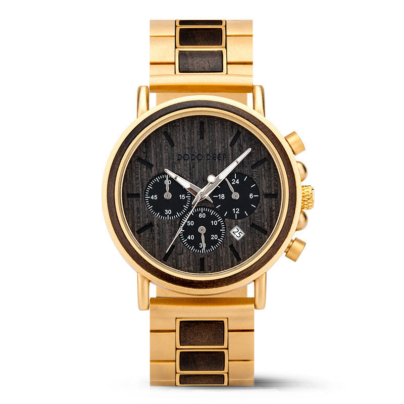 Luxus Holz Uhr