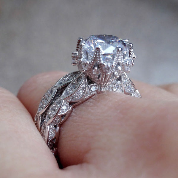 Eleganter Zirkonia-Ring – Stilvoller Schmuck für Herren