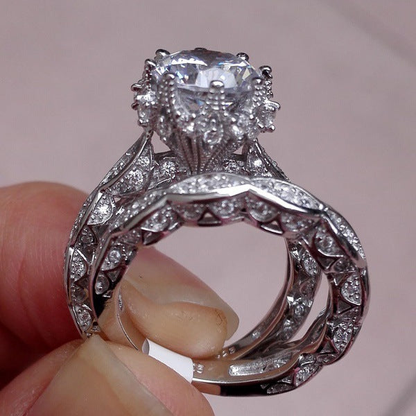 Eleganter Zirkonia-Ring – Stilvoller Schmuck für Herren