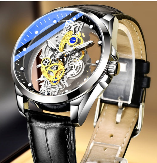Goldene Farbe Luxus Uhr Männer