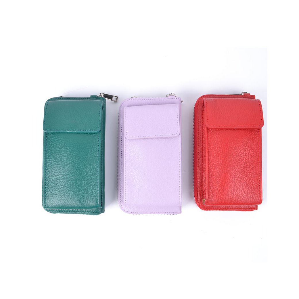 Leder-Geldbörse/Handytasche