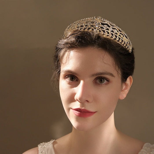 Königin Royal Crown Style Crystal Tiaras