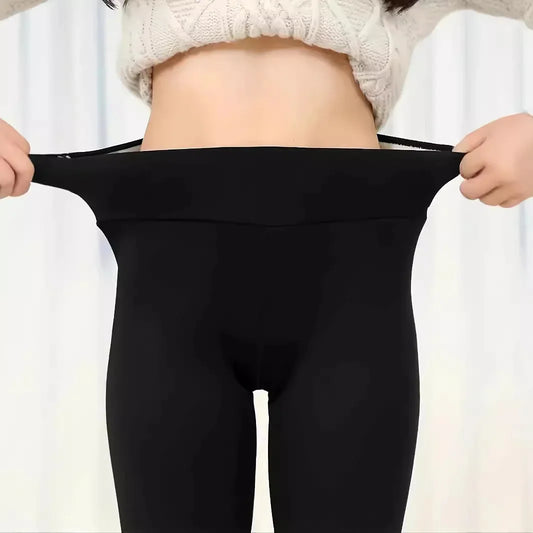 Women Thermal Tight Fleece Leggings Warm Pants Long Black Leggins Fitness Yogawear Winter Clothing Brushed Leggings Homewear