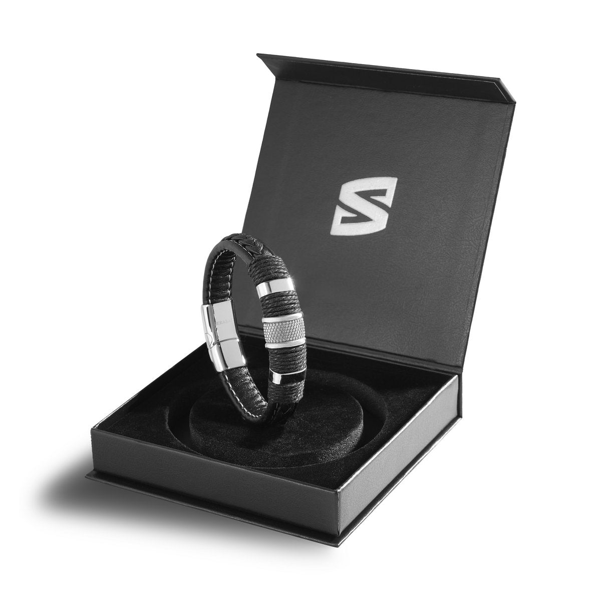 Lederarmband „Ring“