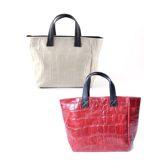 Lederhandtasche | Kieselsteine - Matt