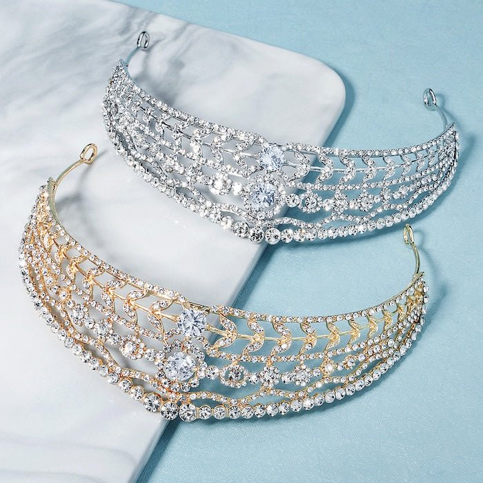 Königin Royal Crown Style Crystal Tiaras