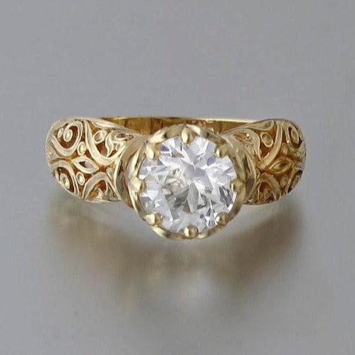 Blumen Ring für Männer