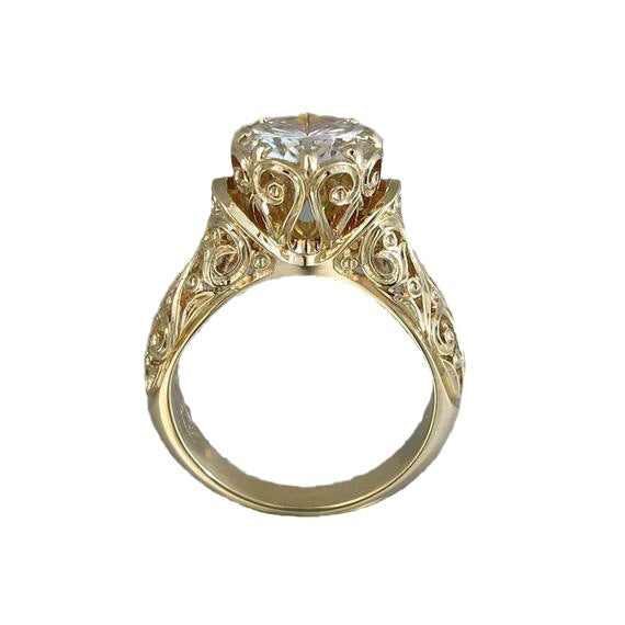 Blumen Ring für Männer