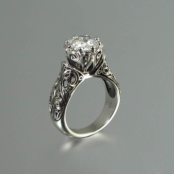 Blumen Ring für Männer