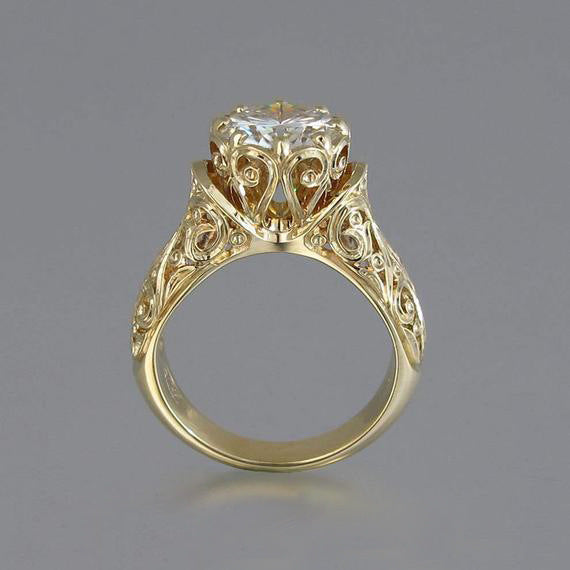 Blumen Ring für Männer