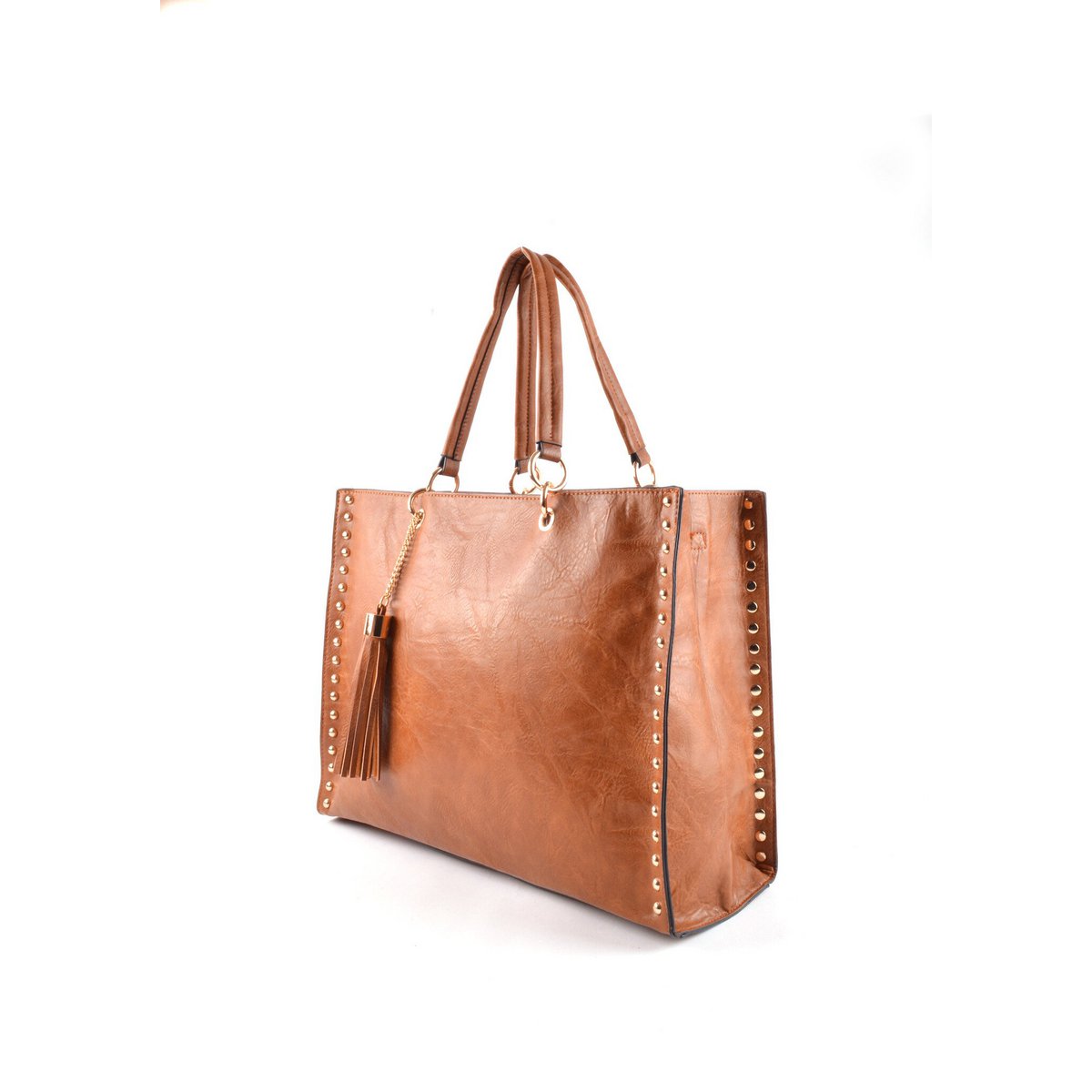 Handtasche aus Kunstleder mit Innentasche | 30068