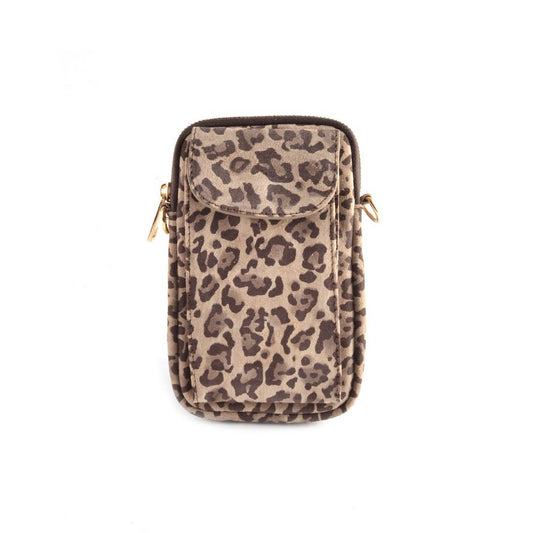 Nubuk-Handytasche | Metallisch | 5527922