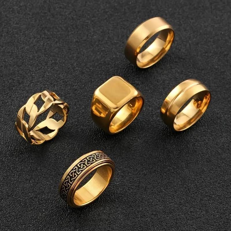 Fünf Teile Ring